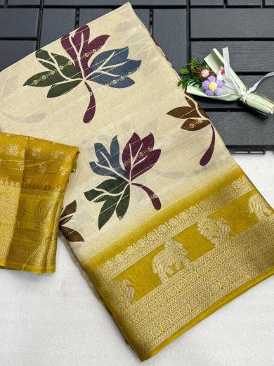 Vastrangan kalmkari print saree surat online shopping